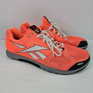 Reebok Crossfit Nano 2.0 Men's 12.5 Orange Mesh Athletic Cross Training Shoes